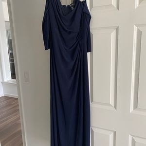 Navy blue dress